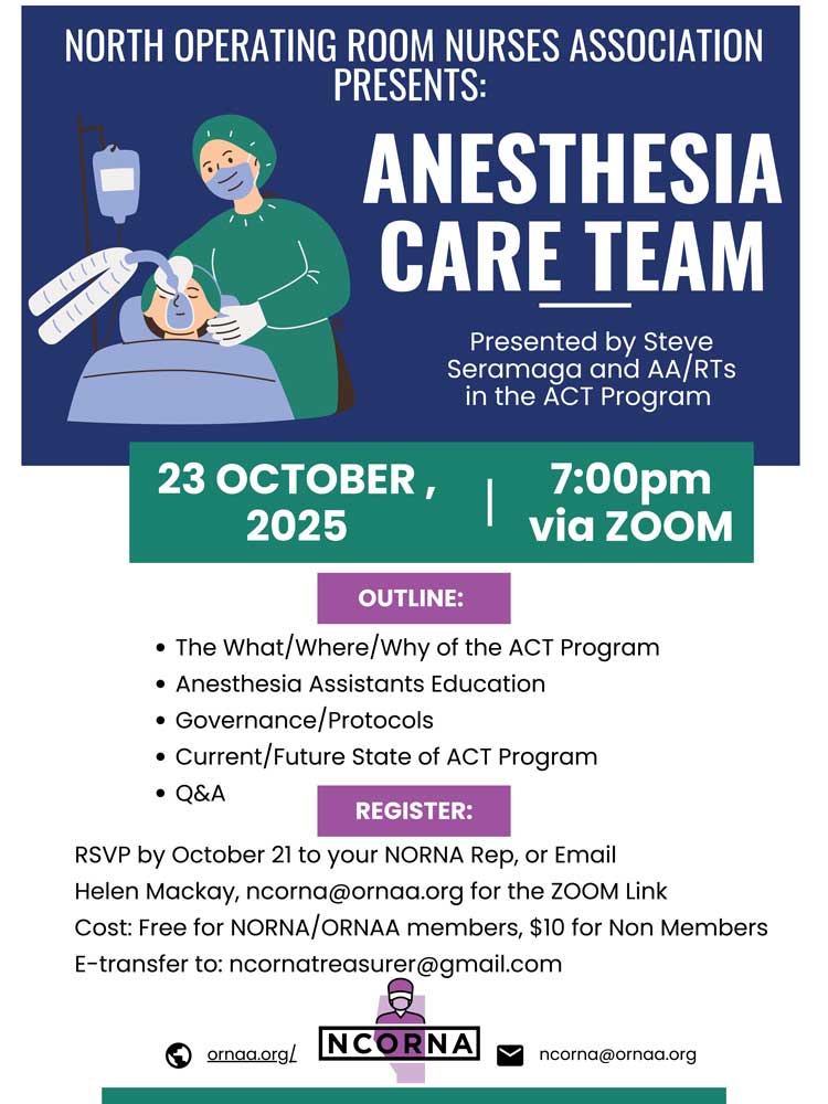 NORNA Edcuation Session, October 23, 2025