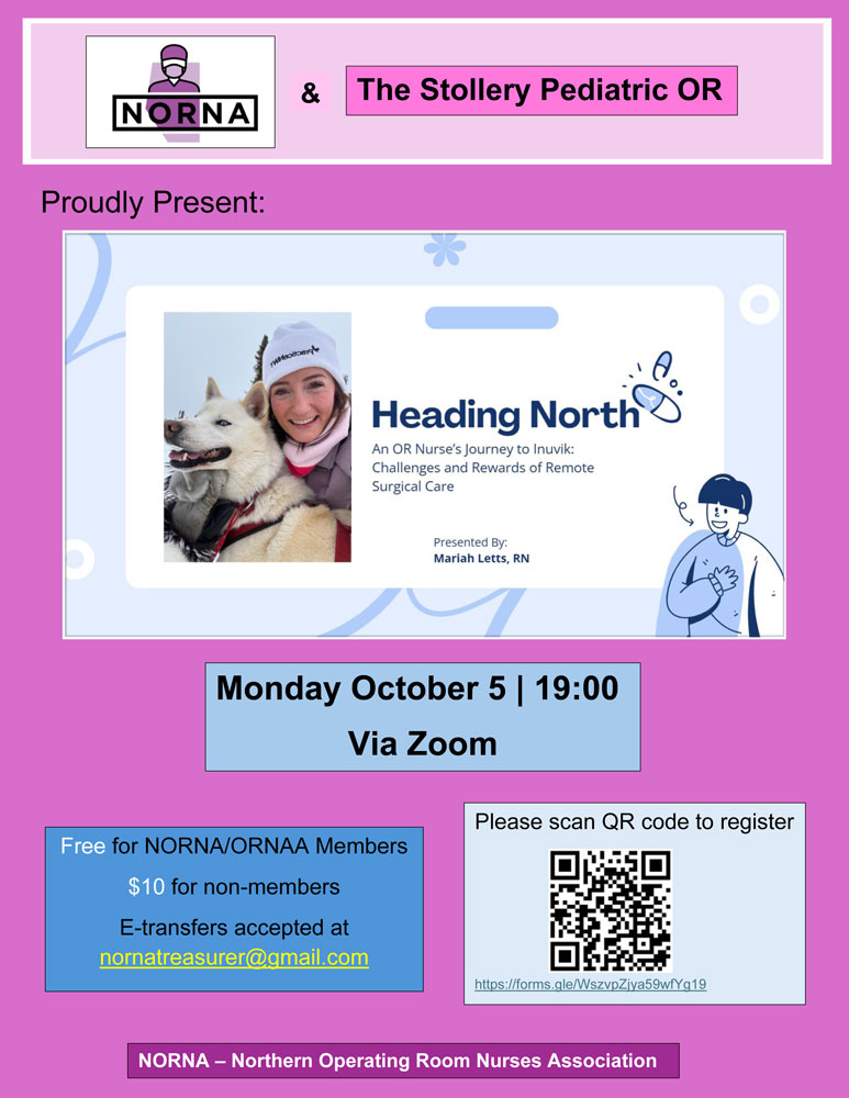 NORNA Webinar, October 5, 2026